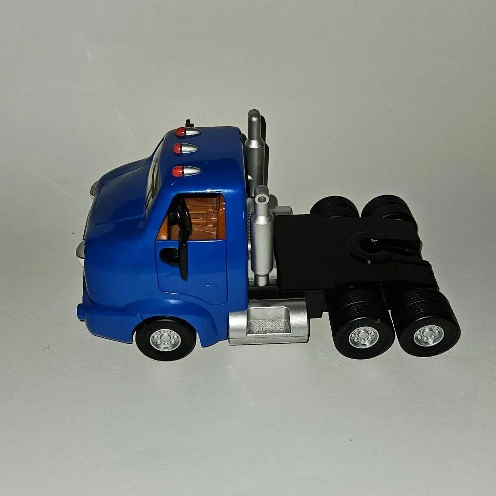 2 Chevron Cars Lot Cary Carrier Blue Truck Cab Trailer Hauler 14 Woody Wagon 16